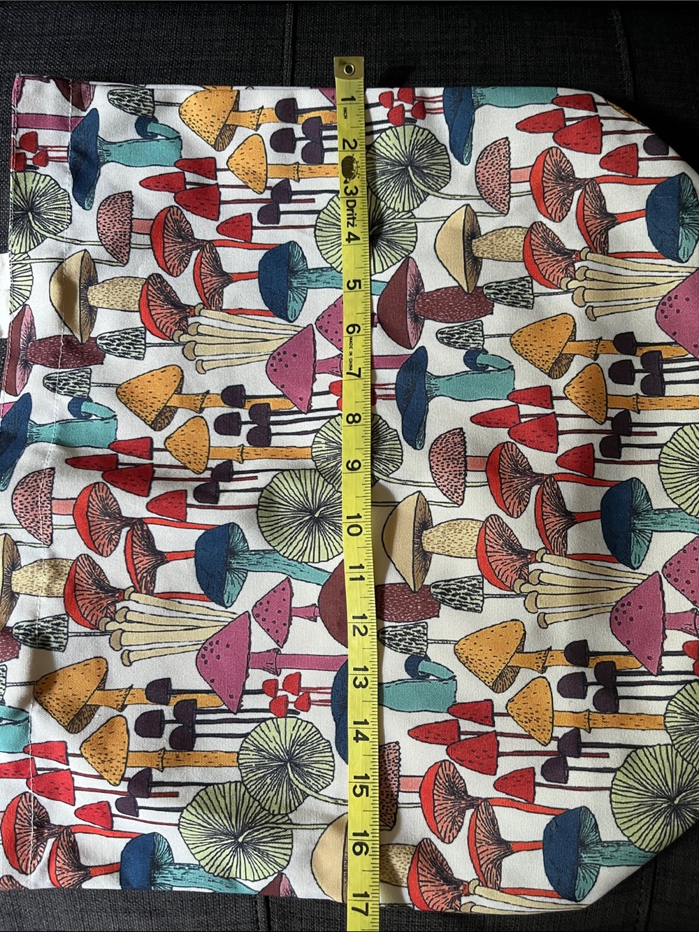 LA Soul Colorful Mushroom Cotton Canvas Tote Bag ๐ - Picture 8 of 14